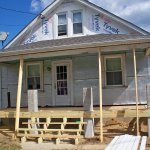 New footers , columns. New  framing 