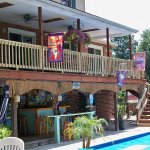 New treated railings. What a difference